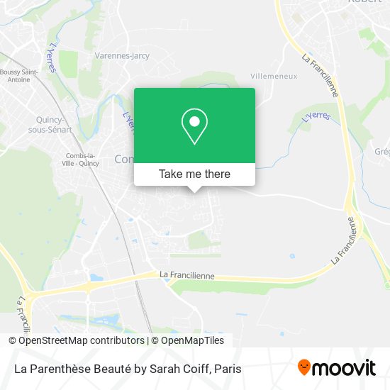 La Parenthèse Beauté by Sarah Coiff map