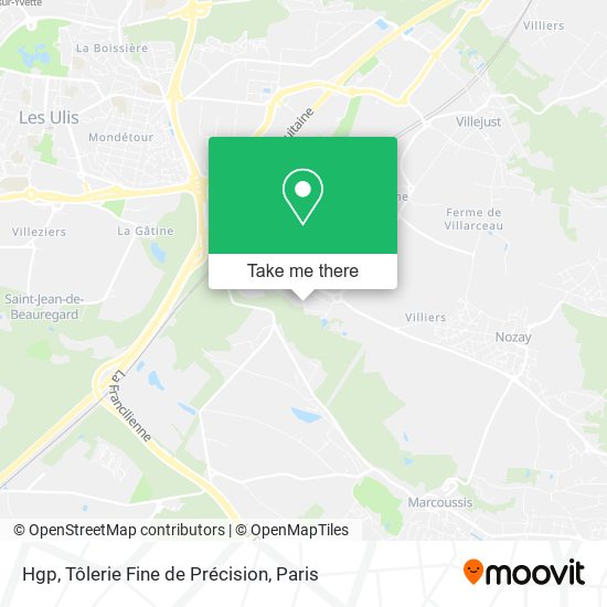 Hgp, Tôlerie Fine de Précision map