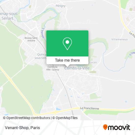 Venant-Shop map