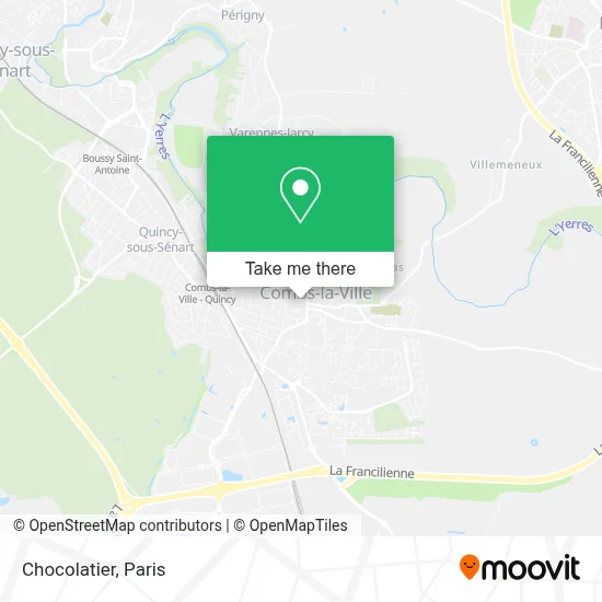 Chocolatier map