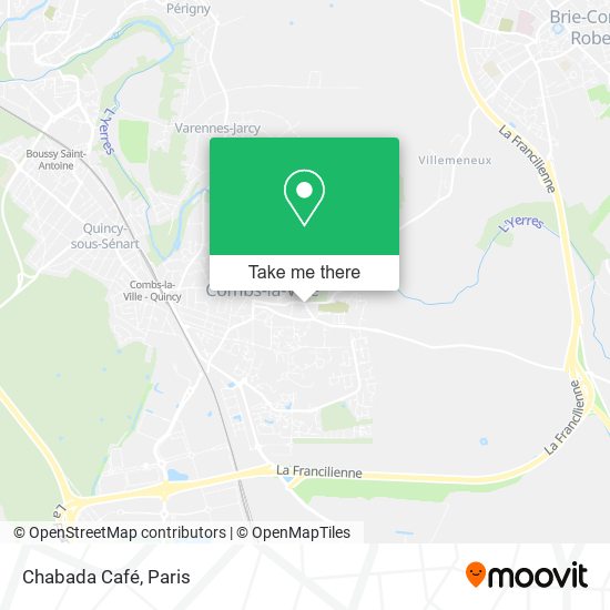 Chabada Café map