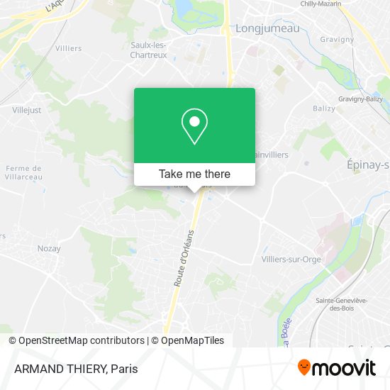 ARMAND THIERY map