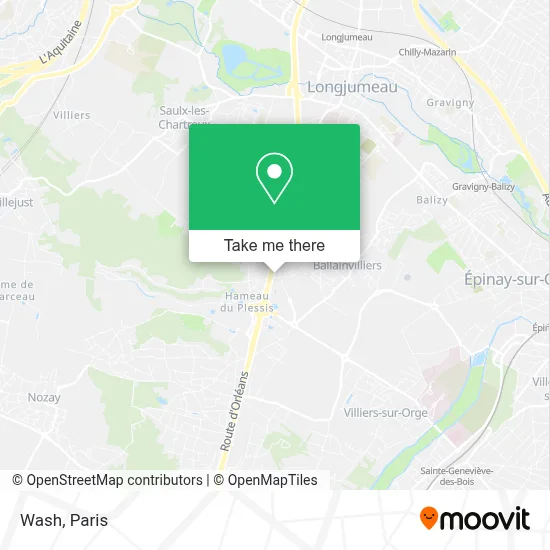 Wash map