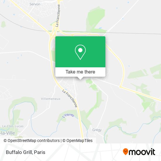 Buffalo Grill map