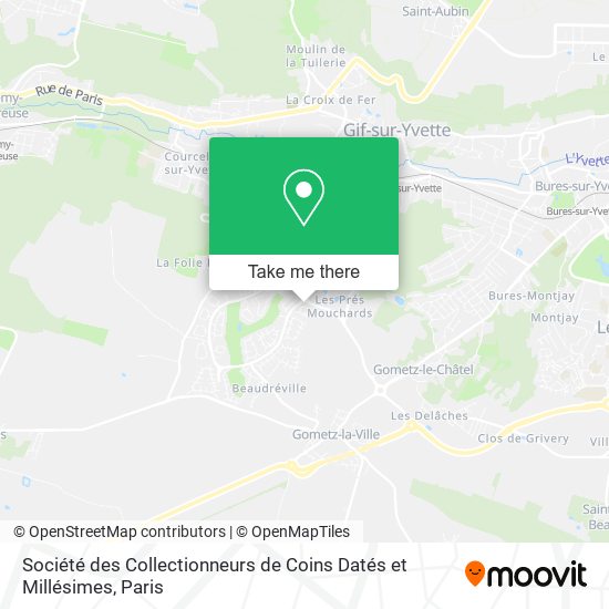 Mapa Société des Collectionneurs de Coins Datés et Millésimes