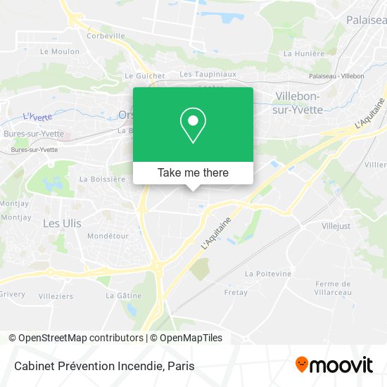 Cabinet Prévention Incendie map