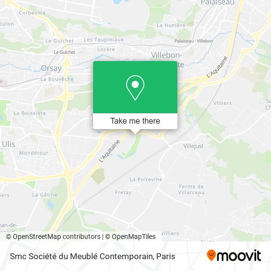 Smc Société du Meublé Contemporain map