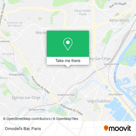 Omodel's Bar map