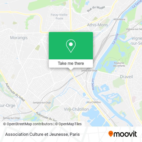 Association Culture et Jeunesse map