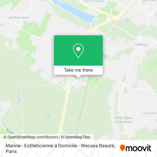 Marine - Esthéticienne à Domicile - Wecasa Beauté map