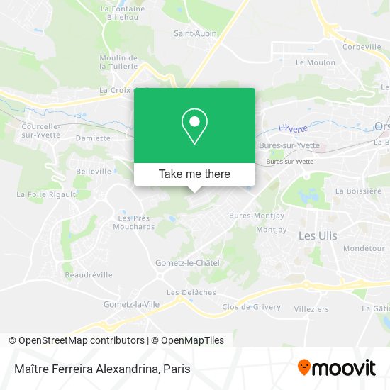 Maître Ferreira Alexandrina map