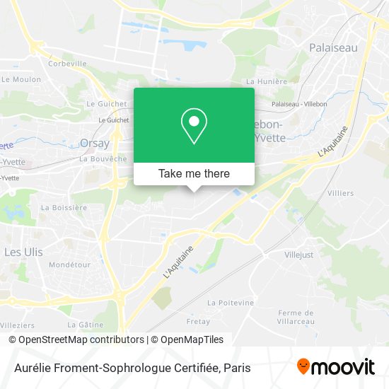 Aurélie Froment-Sophrologue Certifiée map