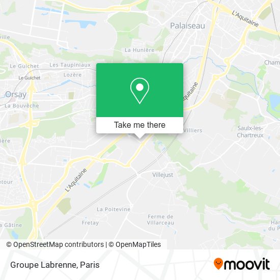 Groupe Labrenne map