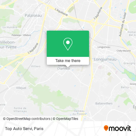 Top Auto Servi map