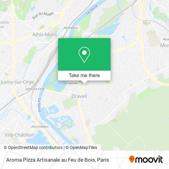 Aroma Pizza Artisanale au Feu de Bois map