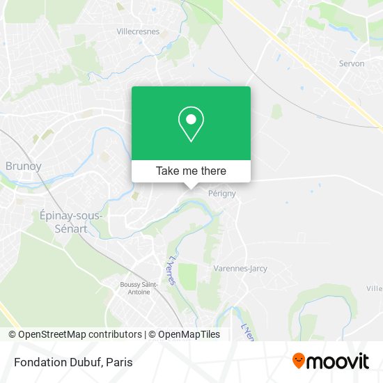 Fondation Dubuf map