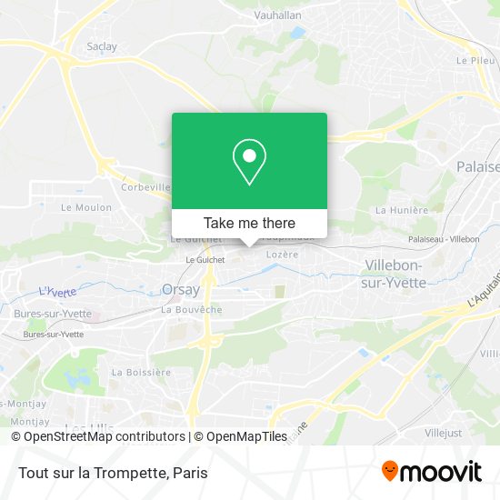 Tout sur la Trompette map