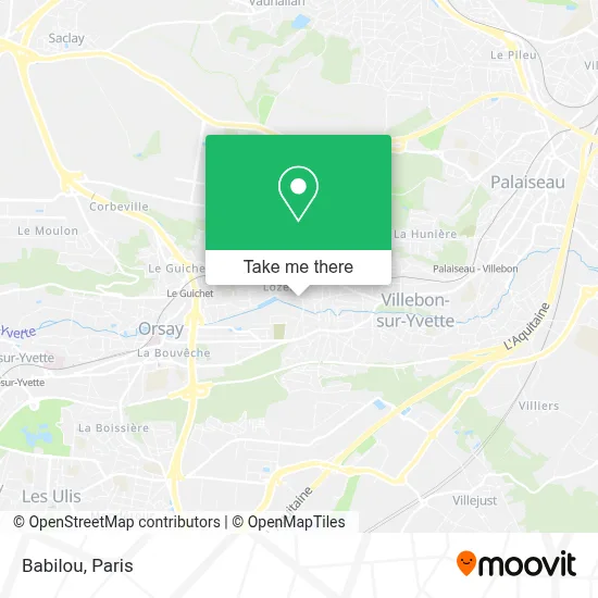 Babilou map
