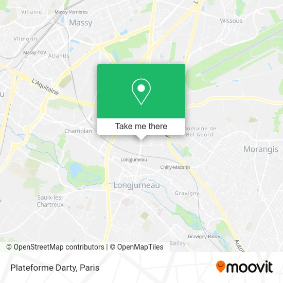 Plateforme Darty map