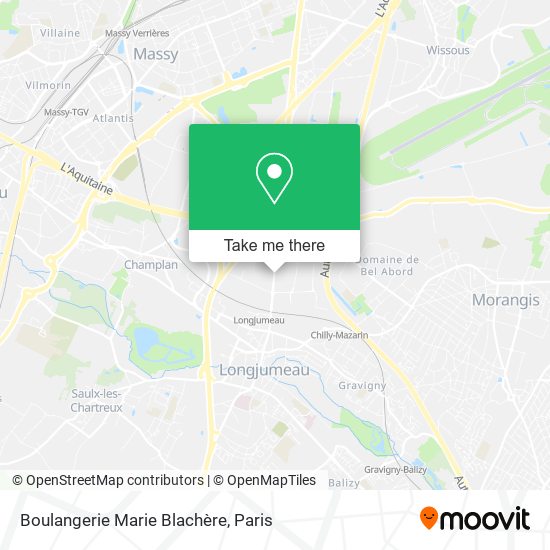 Boulangerie Marie Blachère map