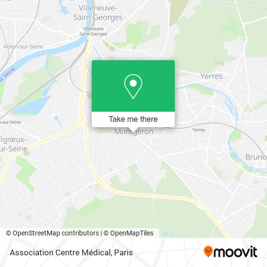 Association Centre Médical map