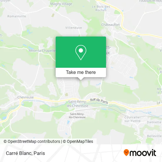 Carré Blanc map