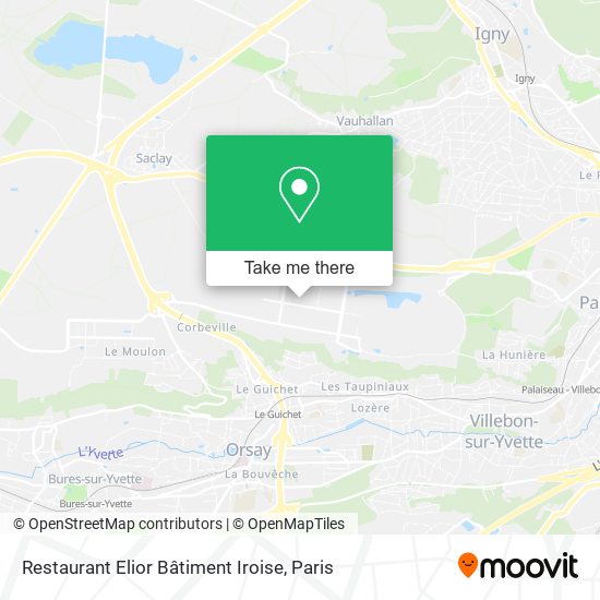 Restaurant Elior Bâtiment Iroise map