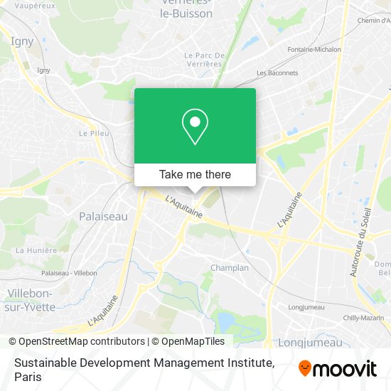 Sustainable Development Management Institute map