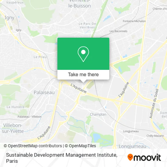 Sustainable Development Management Institute map