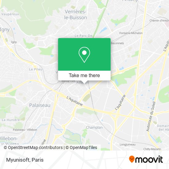 Myunisoft map