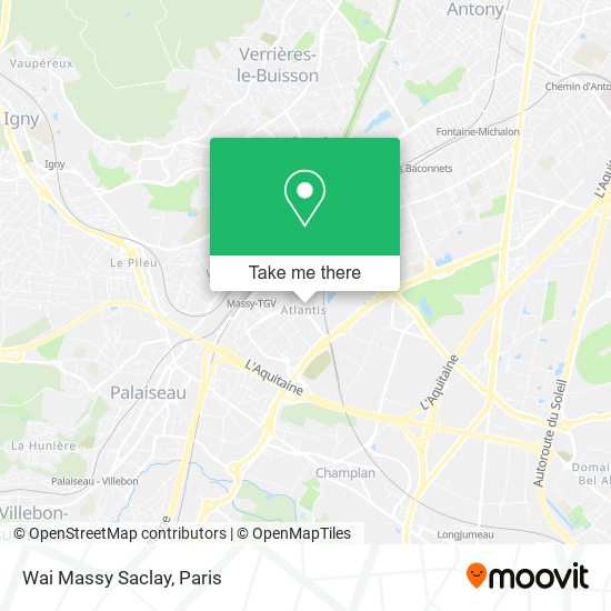 Wai Massy Saclay map