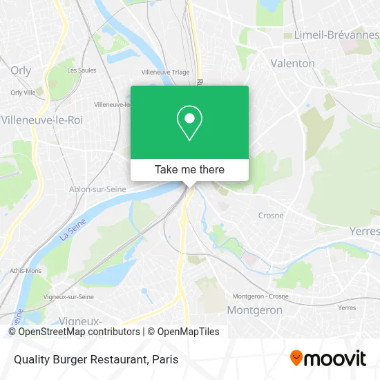 Quality Burger Restaurant map