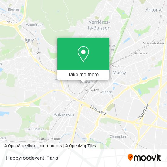 Happyfoodevent map