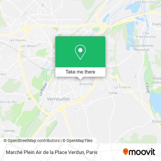 Marché Plein Air de la Place Verdun map