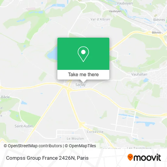 Compss Group France 2426N map