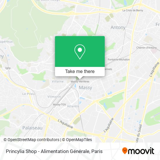 Princylia Shop - Alimentation Générale map