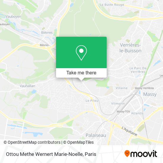 Ottou Methe Wernert Marie-Noelle map