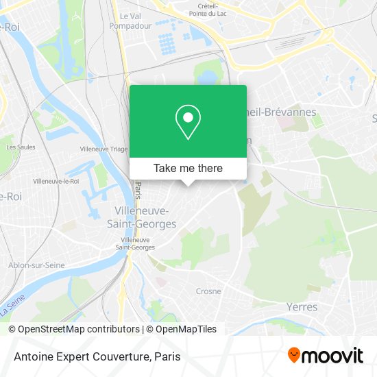 Antoine Expert Couverture map