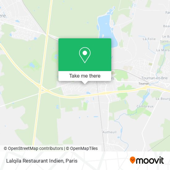 Lalqila Restaurant Indien map