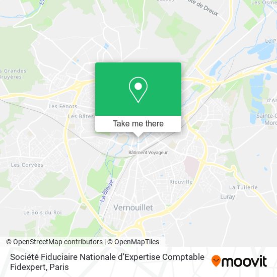 Mapa Société Fiduciaire Nationale d'Expertise Comptable Fidexpert