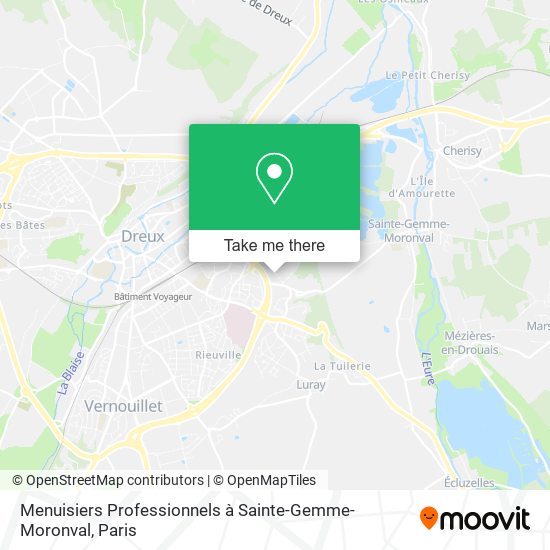 Menuisiers Professionnels à Sainte-Gemme-Moronval map