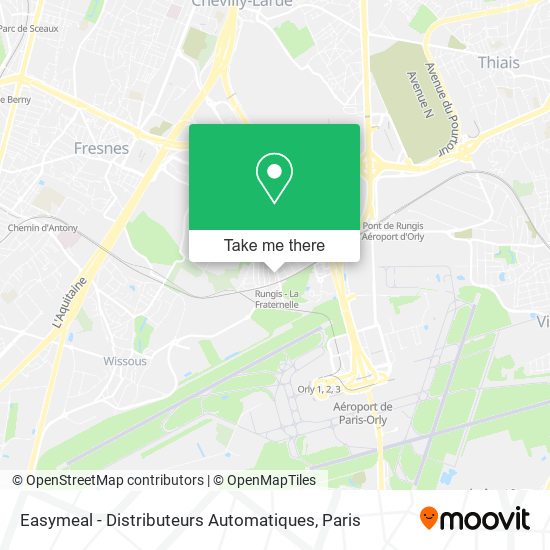 Easymeal - Distributeurs Automatiques map