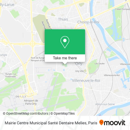 Mairie Centre Municipal Santé Dentaire Melies map