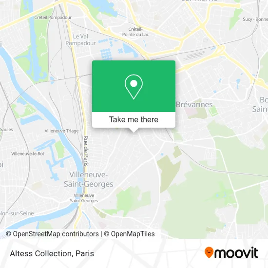 Altess Collection map