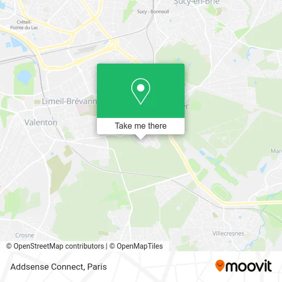 Addsense Connect map
