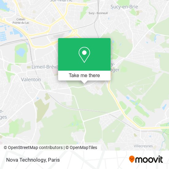 Nova Technology map