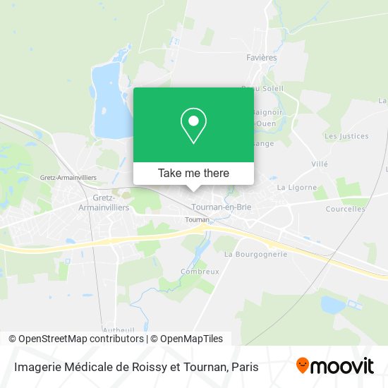 Imagerie Médicale de Roissy et Tournan map