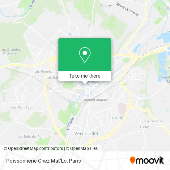 Poissonnerie Chez Mat'Lo map