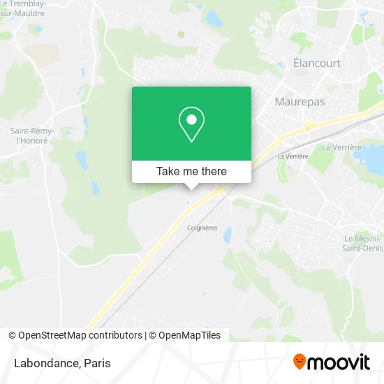 Labondance map