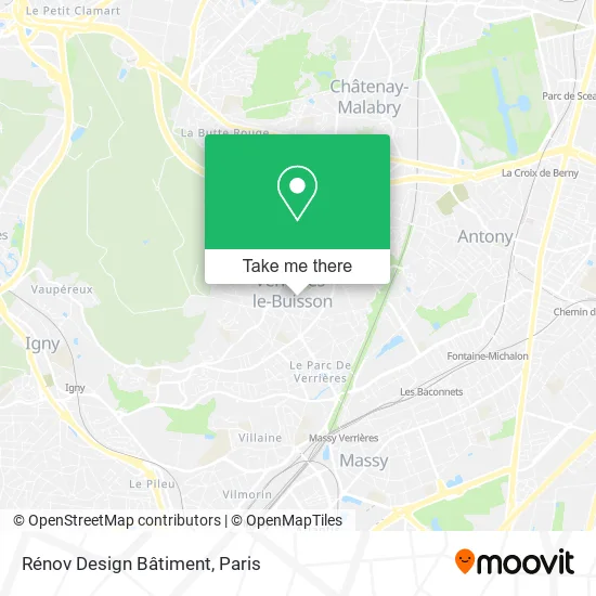 Rénov Design Bâtiment map